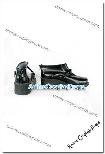 Macross Frontier Black Cosplay Shoes 01