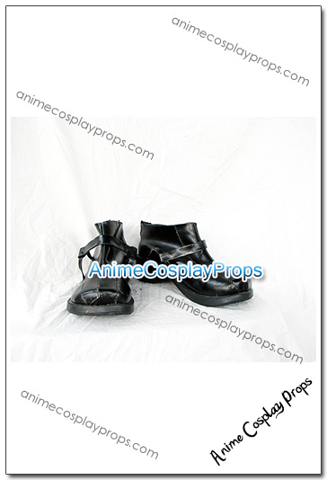 Macross Frontier Black Cosplay Shoes 01