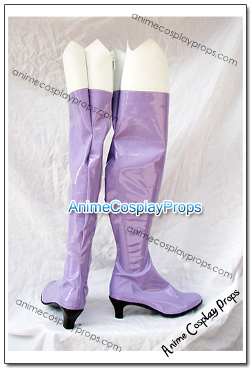 Macross Frontier Purple Cosplay Shoes 01
