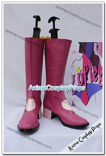 Macross Frontier Sheryl Nome Cosplay Shoes 01