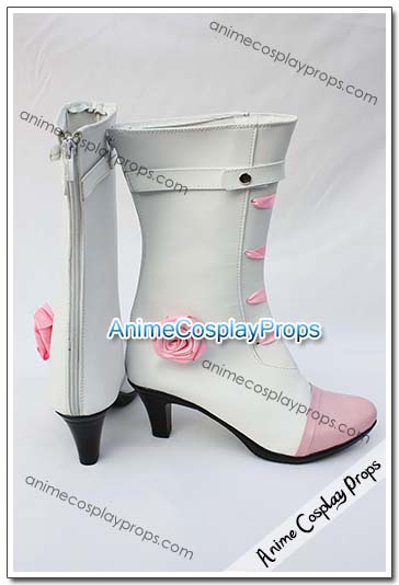 Macross Frontier Sheryl Nome Cosplay Shoes 05