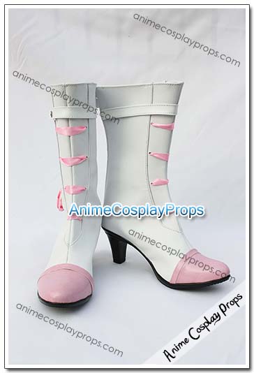 Macross Frontier Sheryl Nome Cosplay Shoes 05