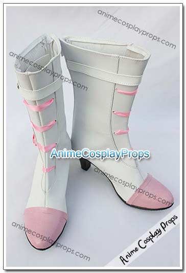Macross Frontier Sheryl Nome Cosplay Shoes 05