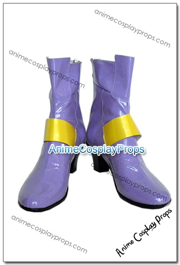 Magical Girl Lyrical Nanoha Fate Testarossa Cosplay Shoes 01