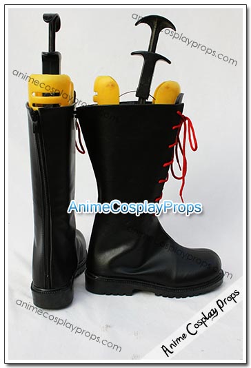 Magical Girl Lyrical Nanoha Fate Testarossa Cosplay Shoes 02