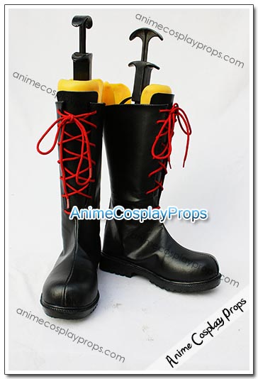 Magical Girl Lyrical Nanoha Fate Testarossa Cosplay Shoes 02