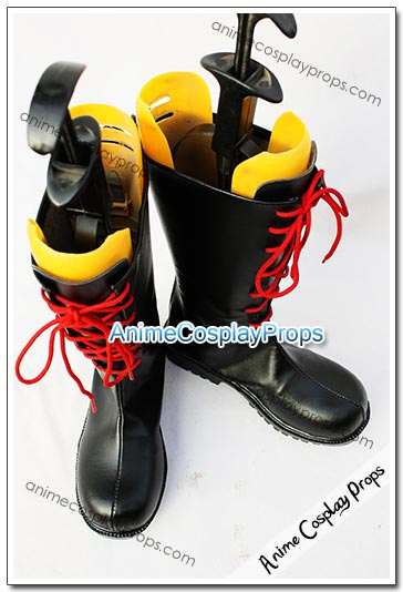 Magical Girl Lyrical Nanoha Fate Testarossa Cosplay Shoes 02