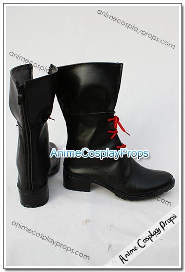 Magical Girl Lyrical Nanoha Fate Testarossa Cosplay Shoes 03