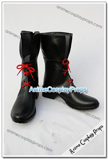 Magical Girl Lyrical Nanoha Fate Testarossa Cosplay Shoes 03