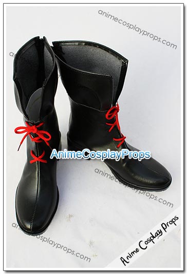 Magical Girl Lyrical Nanoha Fate Testarossa Cosplay Shoes 03
