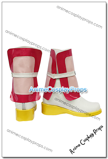 Magical Girl Lyrical Nanoha Red Cosplay Shoes 01