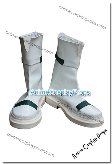 Magical Girl Lyrical Nanoha White Cosplay Shoes 01