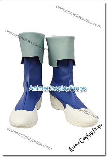 Mobile Suit Gundam Blue Cosplay Shoes 01