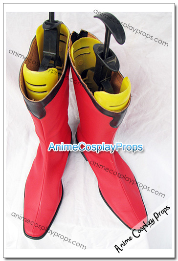 Mobile Suit Gundam Red Cosplay Shoes 01