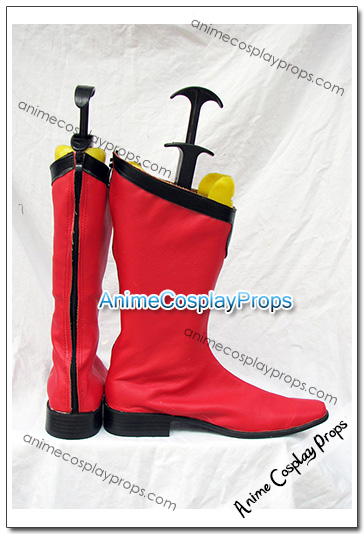Mobile Suit Gundam Red Cosplay Shoes 01