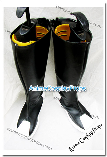 Mobile Suit Gundam ZAFT Black Cosplay Shoes 01