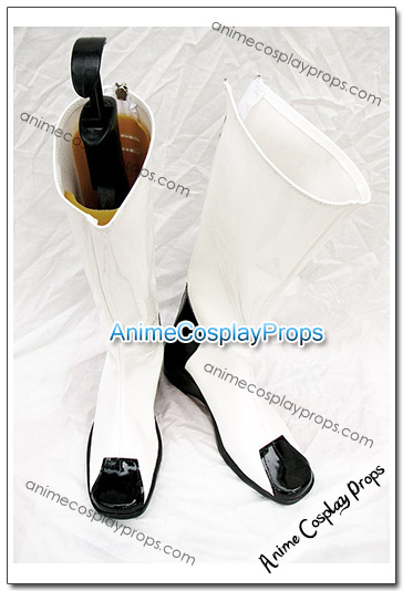 Mobile Suit Gundam ZAFT White Cosplay Shoes 01