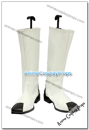 Mobile Suit Gundam ZAFT White Cosplay Shoes 01