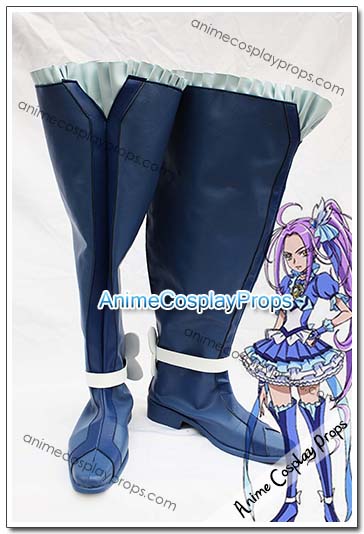 Pretty Cure Blue Cosplay Shoes 01