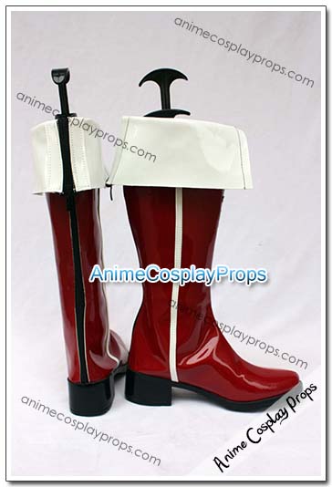 Puella Magi Madoka Magica Kyoko Sakura Cosplay Shoes 01