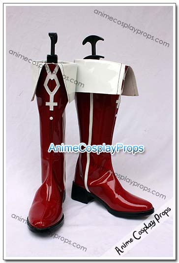 Puella Magi Madoka Magica Kyoko Sakura Cosplay Shoes 01