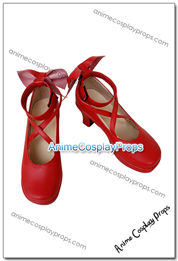 Puella Magi Madoka Magica Madoka Kaname Cosplay Shoes 01