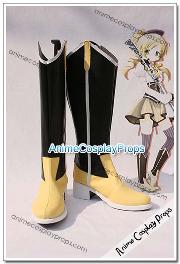 Puella Magi Madoka Magica Mami Tomoe Cosplay Shoes 01