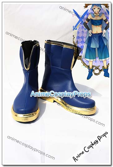 Puella Magi Madoka Magica Sayaka Miki Cosplay Shoes 04