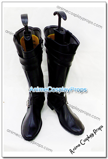 Reborn Black Cosplay Shoes 01