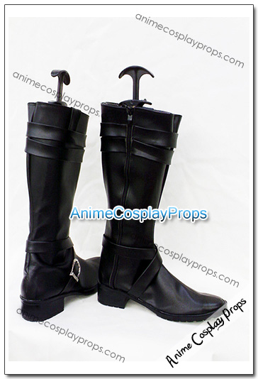 Reborn Black Cosplay Shoes 01