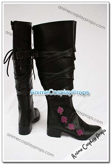 Reborn Daemon Spade Cosplay Shoes 01
