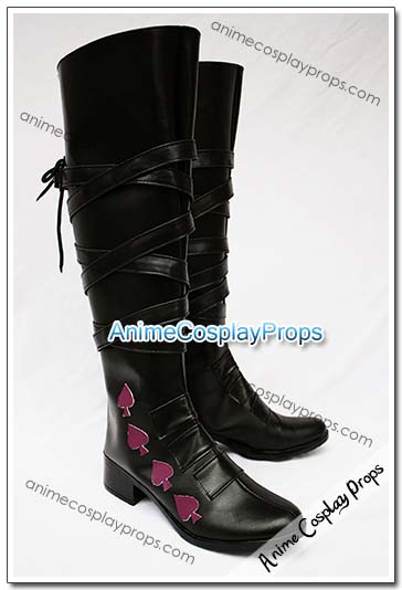 Reborn Daemon Spade Cosplay Shoes 01