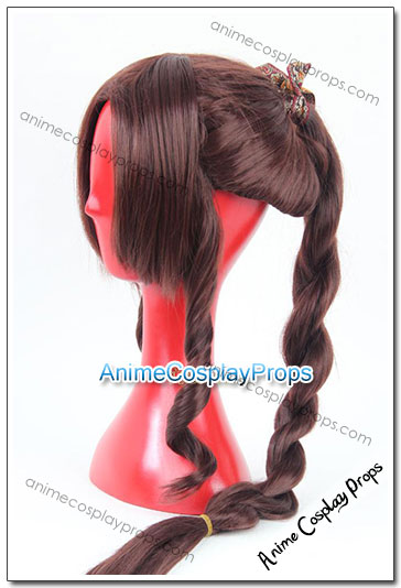 Final Fantasy Aerith Gainsborough Cosplay Wigs 01