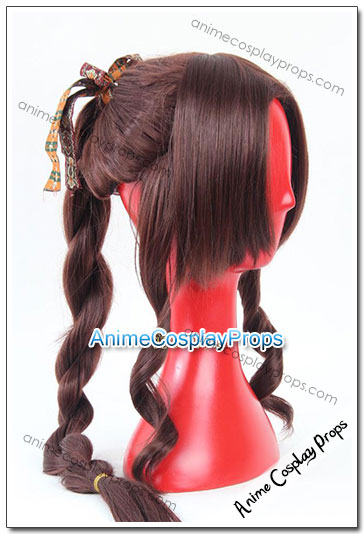 Final Fantasy Aerith Gainsborough Cosplay Wigs 01