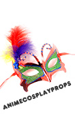 Masquerade Carnival Princess Colorful Mask 01