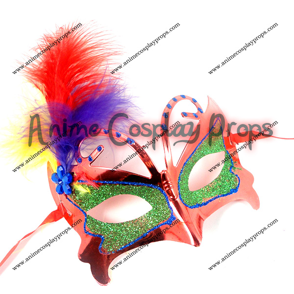 Masquerade Carnival Princess Colorful Mask 01