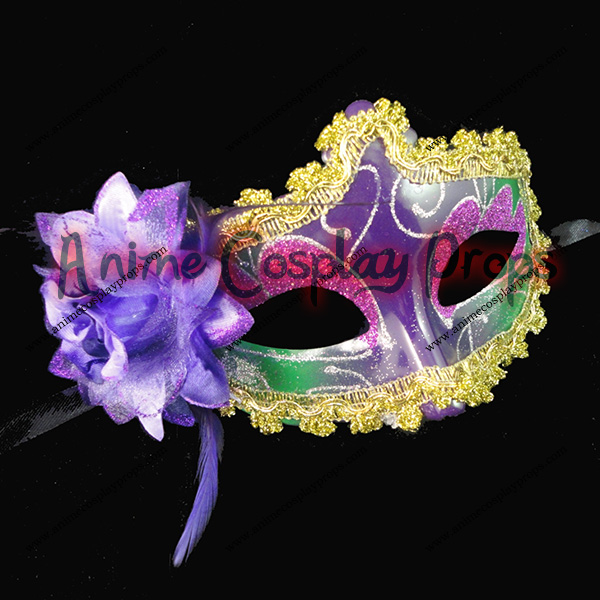 Masquerade Carnival Snow White Venice Mask 01