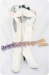 The Idolmaster White Cosplay Boots