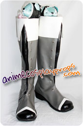 Tales Of Vesperia Cosplay Boots Yuri Lowell Shoes Gray Ver
