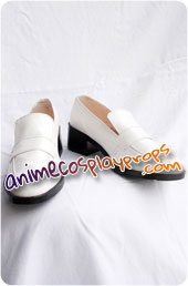 White School Cosplay Shoes