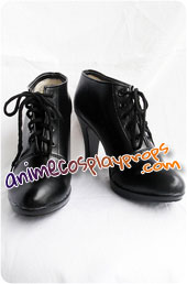 Black Butler Cosplay Boots Grell Sutcliffe Shoes