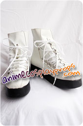 BJD Style White Punk Shoes