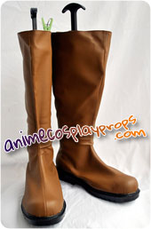 Puella Magi Madoka Magica Cosplay Shoes Kyoko Sakura Brown Boots