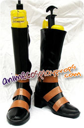 Black Butler Shoes Undertaker Cosplay Boots