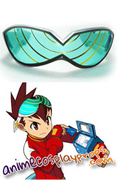 Mega Man Glasses Rockman Cosplay Glasses